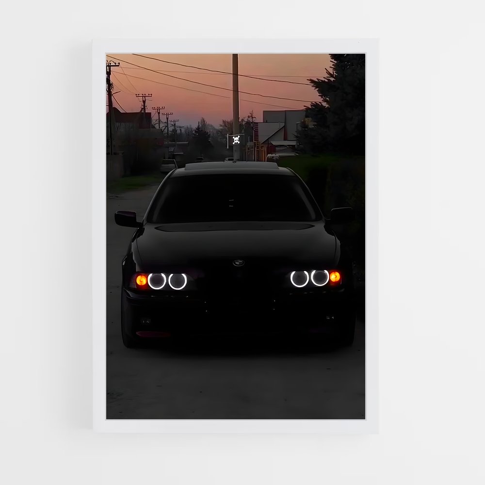 Poster Crépuscule M5 – affiche BMW (vue 3)